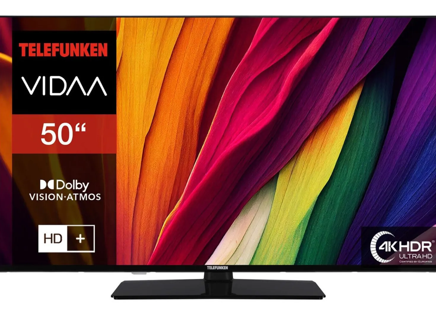 Telefunken 4K-UHD-Smart-LED-Fernseher