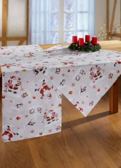 Tischdecke oder Kissenbezug aus 100% Baumwolle