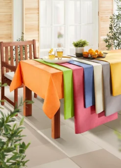 Tischdecke oder Sitzkissen für den Innen- und Außenbereich mit Fleckschutz-Ausrüstung