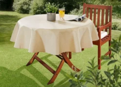 Tischdecke oder Sitzkissen für den Innen- und Außenbereich mit Fleckschutz-Ausrüstung