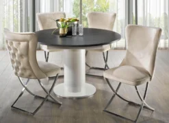Trendige Esszimmer-Stühle, 2er-Set
