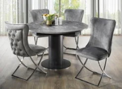 Trendige Esszimmer-Stühle, 2er-Set