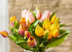 Tulpenstrauß aus hochwertigem Kunstmaterial