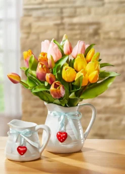 Tulpenstrauß aus hochwertigem Kunstmaterial