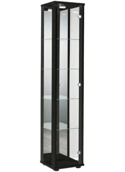 Vitrine, 1-türig, mit LED-Beleuchtung