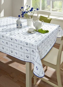 Wachstuch-Tischdecke in pflegeleichter Qualität