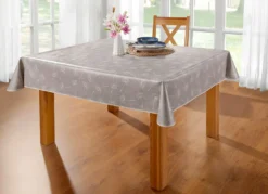 Wachstuch-Tischdecke mit Pusteblumen-Motiv