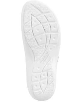 Waldläufer Pantolette mit Metallschmuck mit Glitzersteinchen