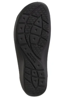 Waldläufer Pantolette mit Metallschmuck mit Glitzersteinchen