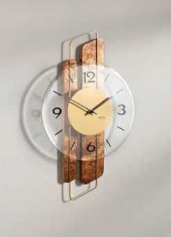 Wanduhr mit präzisem Quarzuhrwerk