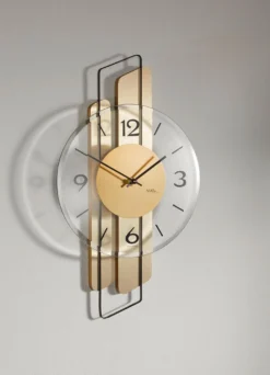 Wanduhr mit präzisem Quarzuhrwerk