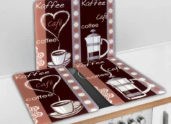 WENKO Wandblende / Herdabdeckplatten, Kaffee
