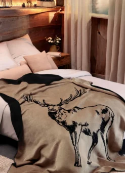 Wohnaccessoires mit Hirsch-Motiv