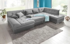 Wohnlandschaft mit Bettfunktion
