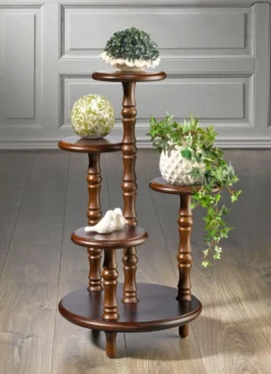 Wunderschöne Blumen-Etagere